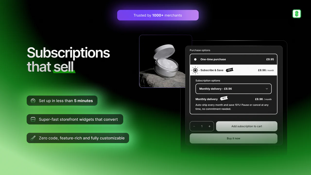 Super Subscriptions & Loyalty