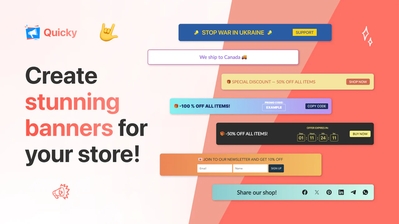 BFCM Bars & Banners—Quicky