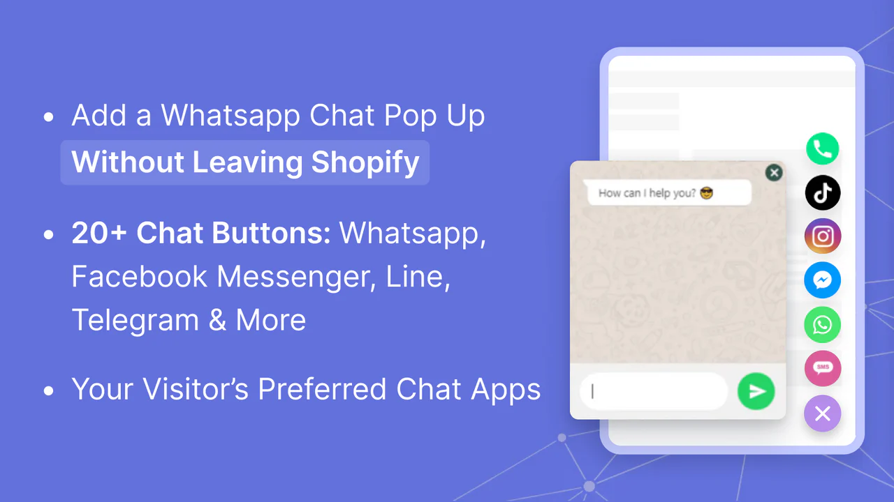 Chaty Chat Buttons & WhatsApp