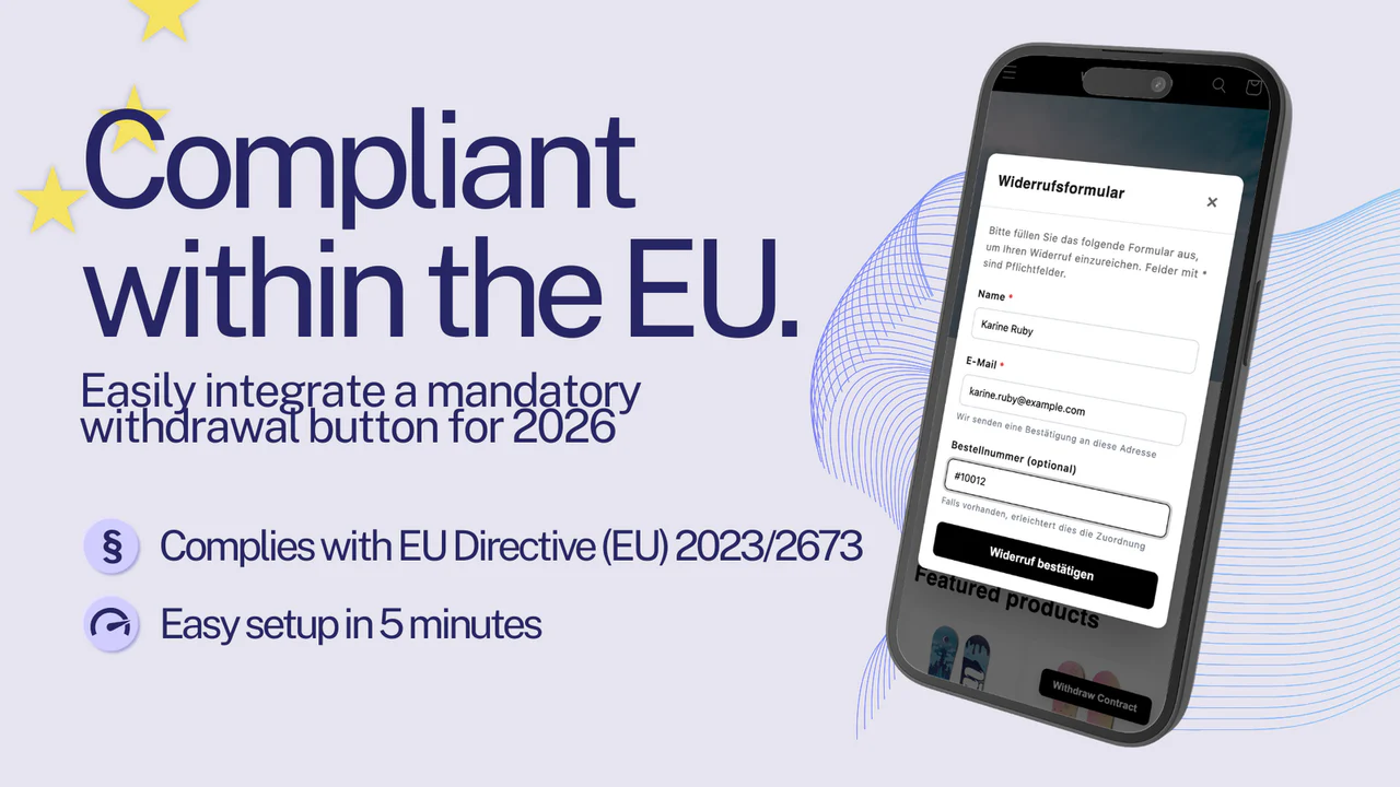 EU Withdrawal Button