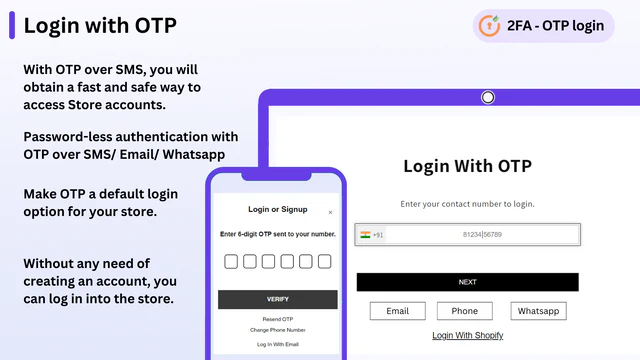 miniOrange OTP Login/Register