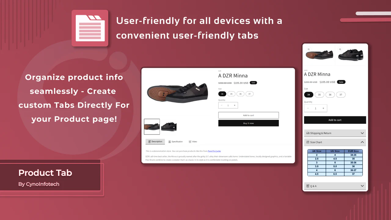 CI Product Tabs