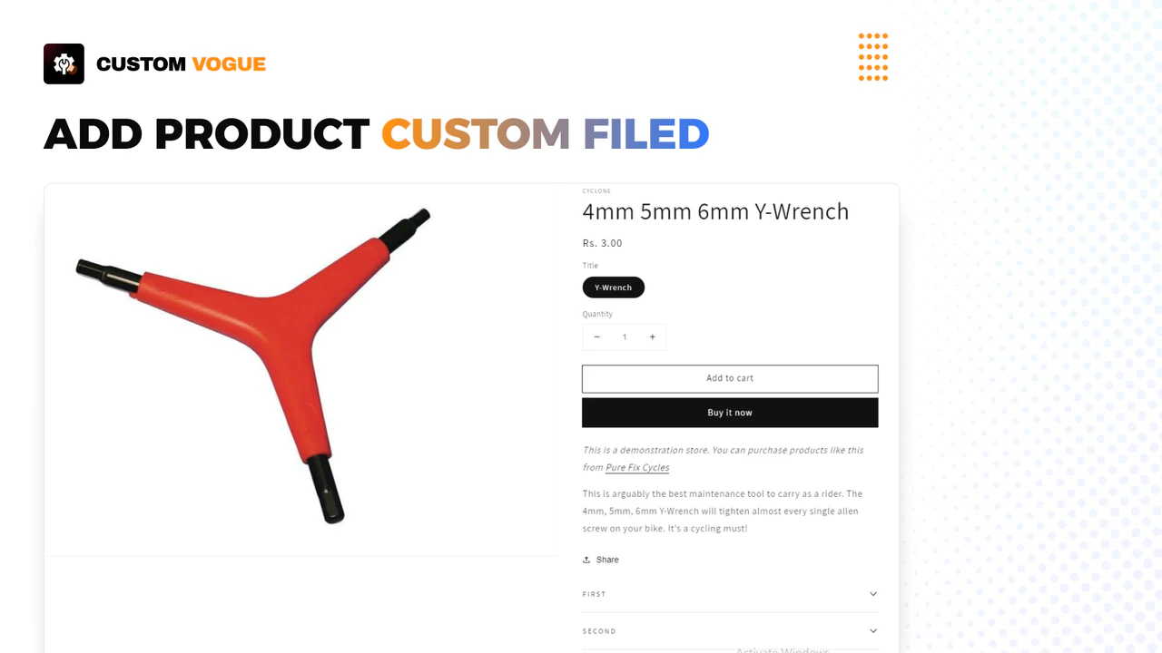 CustomVogue ‑ Custom Fields