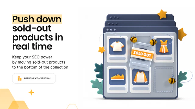 Hide & Push Down Out of Stock