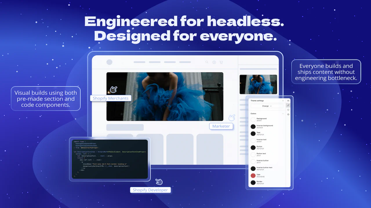 Weaverse Hydrogen Page Builder
