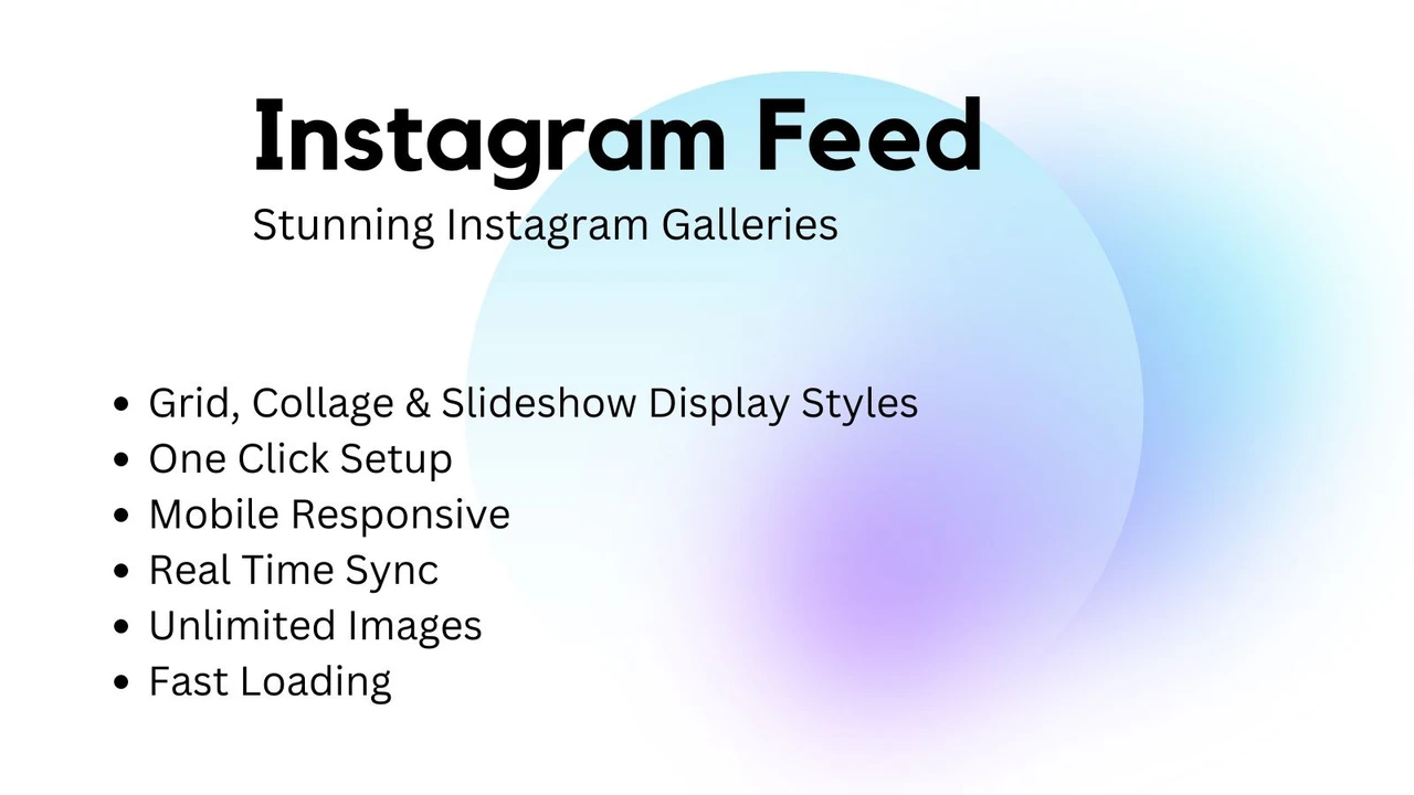 EVM Instagram Feed ‑ Instafeed のアプリストア画像