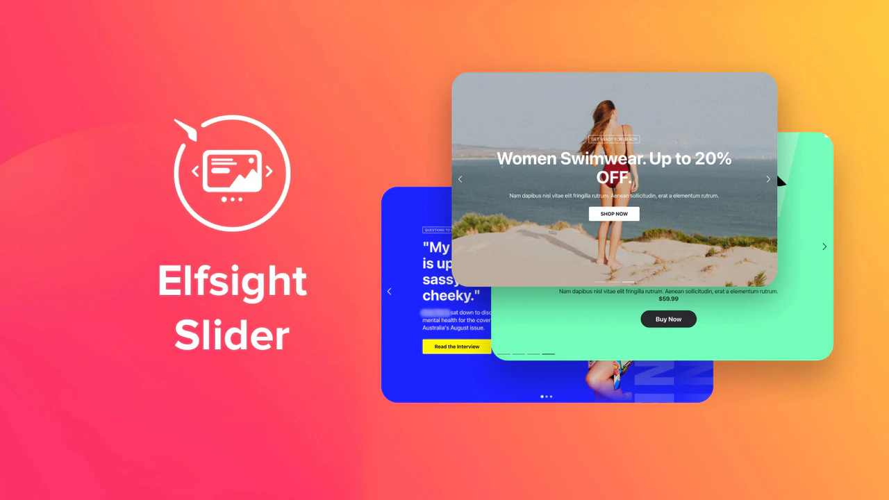 Elfsight Image Banner Slider のアプリストア画像