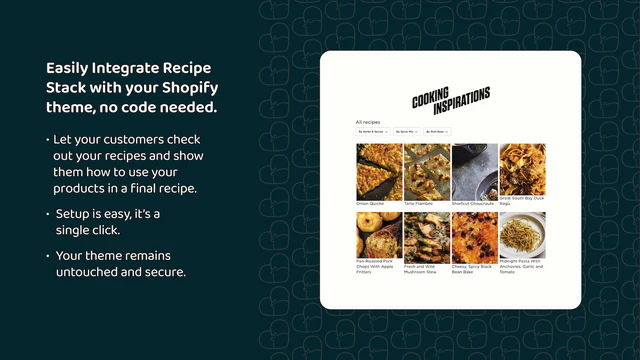Recipe Stack—Sell with Recipes のアプリストア画像