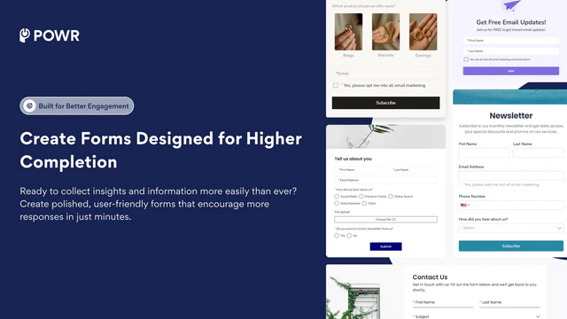 POWR Contact Form Builder のアプリストア画像