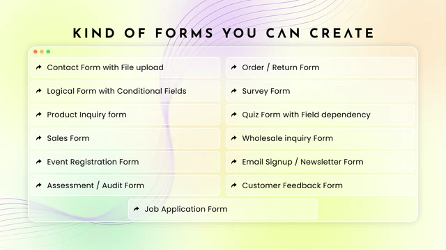 ECF: Contact Form Builder のアプリストア画像