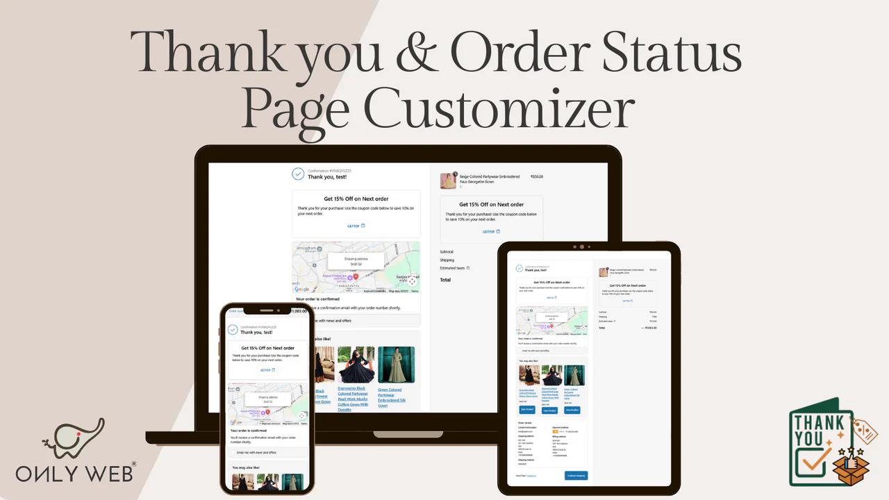 Thank You Page Customizer