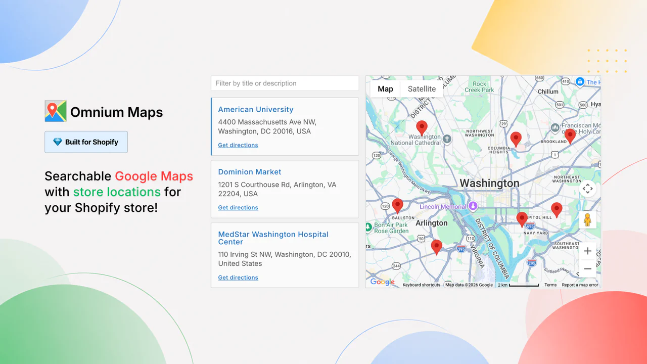 Omnium Maps のアプリストア画像