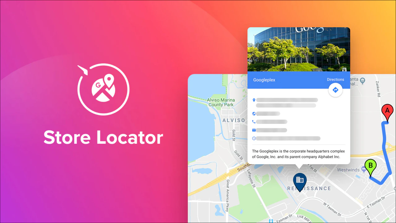 Google Maps ‑ Store Locator のアプリストア画像