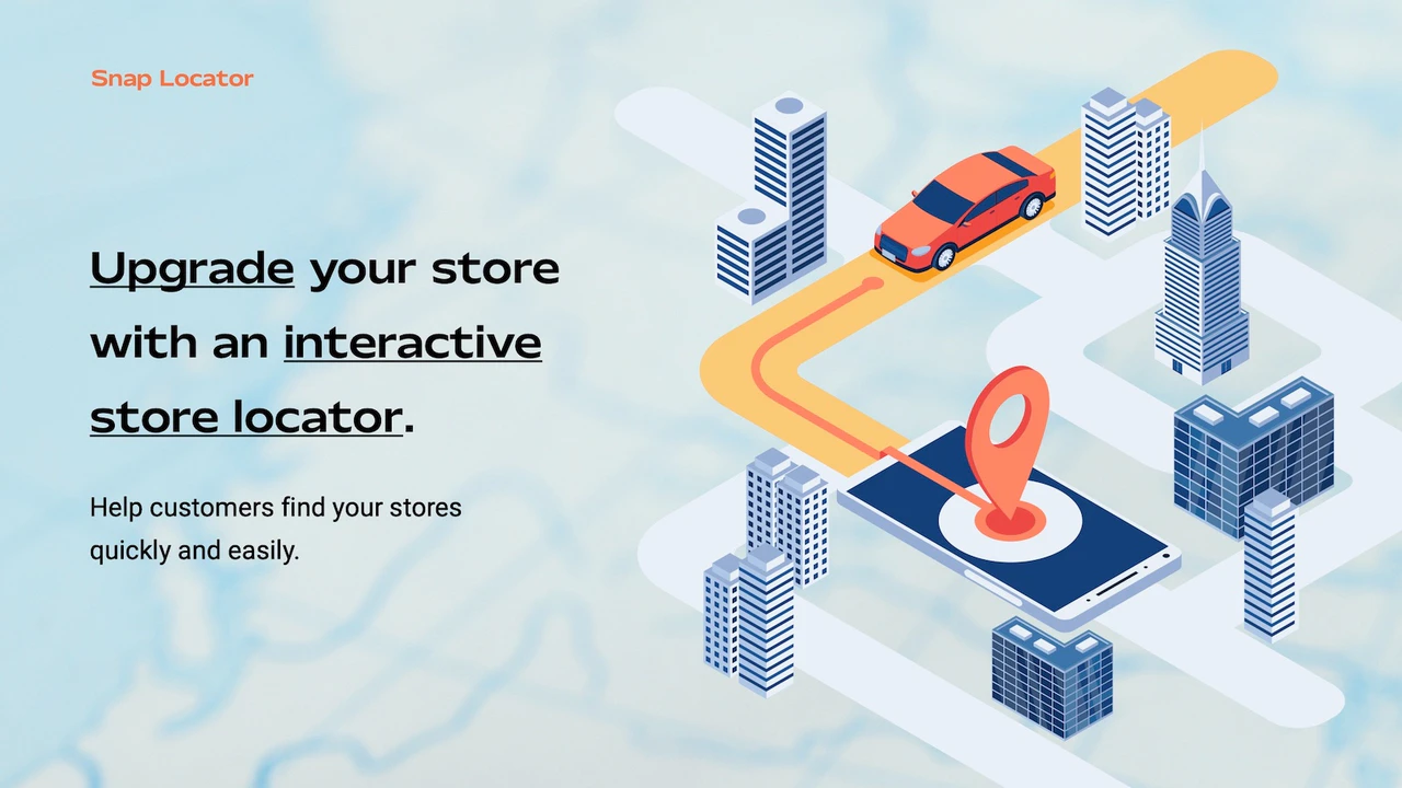 Snap Locator: Store Finder のアプリストア画像