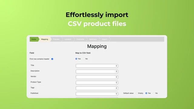 Simple CSV Import のアプリストア画像