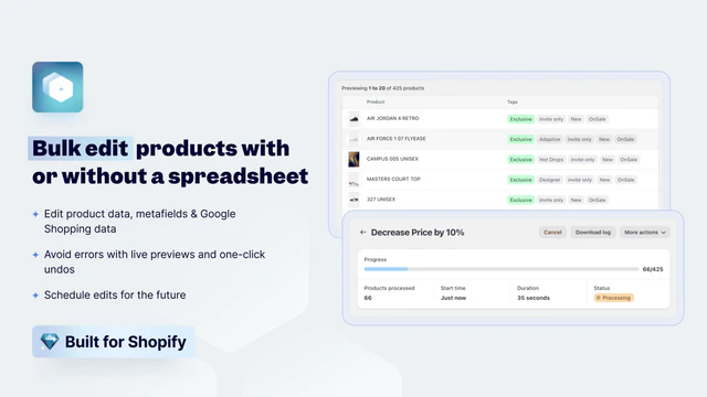 Ablestar Bulk Product Editor のアプリストア画像