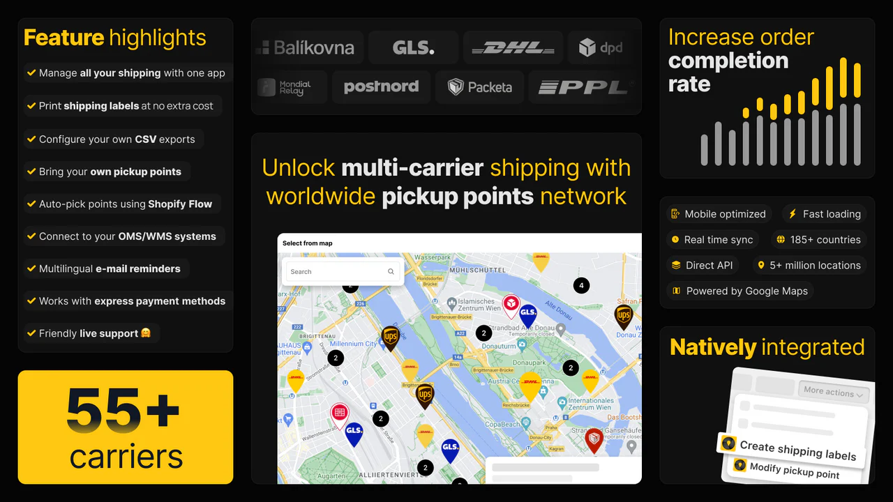 Globe Pickup Points & Shipping のアプリストア画像