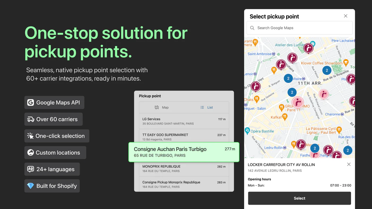 Atlas Pickup Points のアプリストア画像