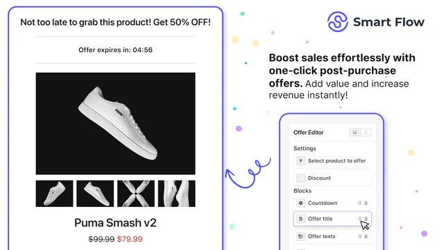Upsell & Cross‑Sell SmartFlowのアプリ画像