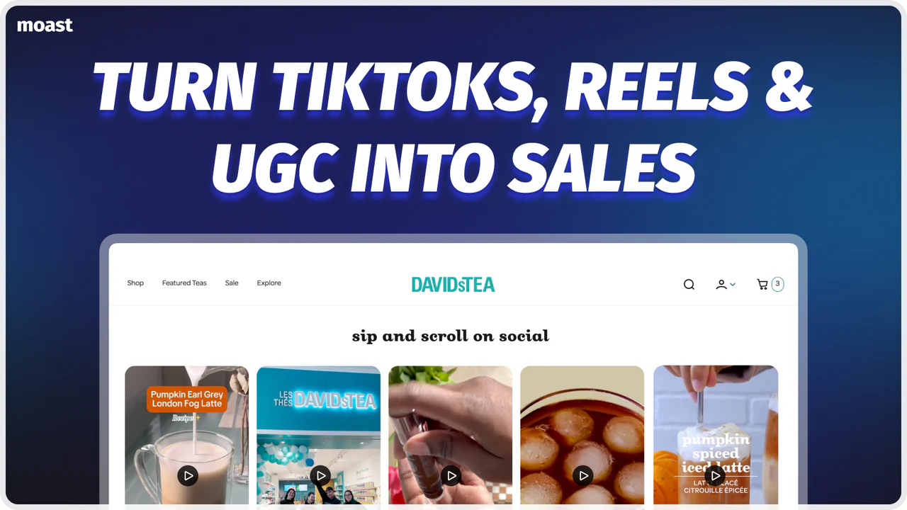 Moast Shoppable Videos & UGC のアプリストア画像