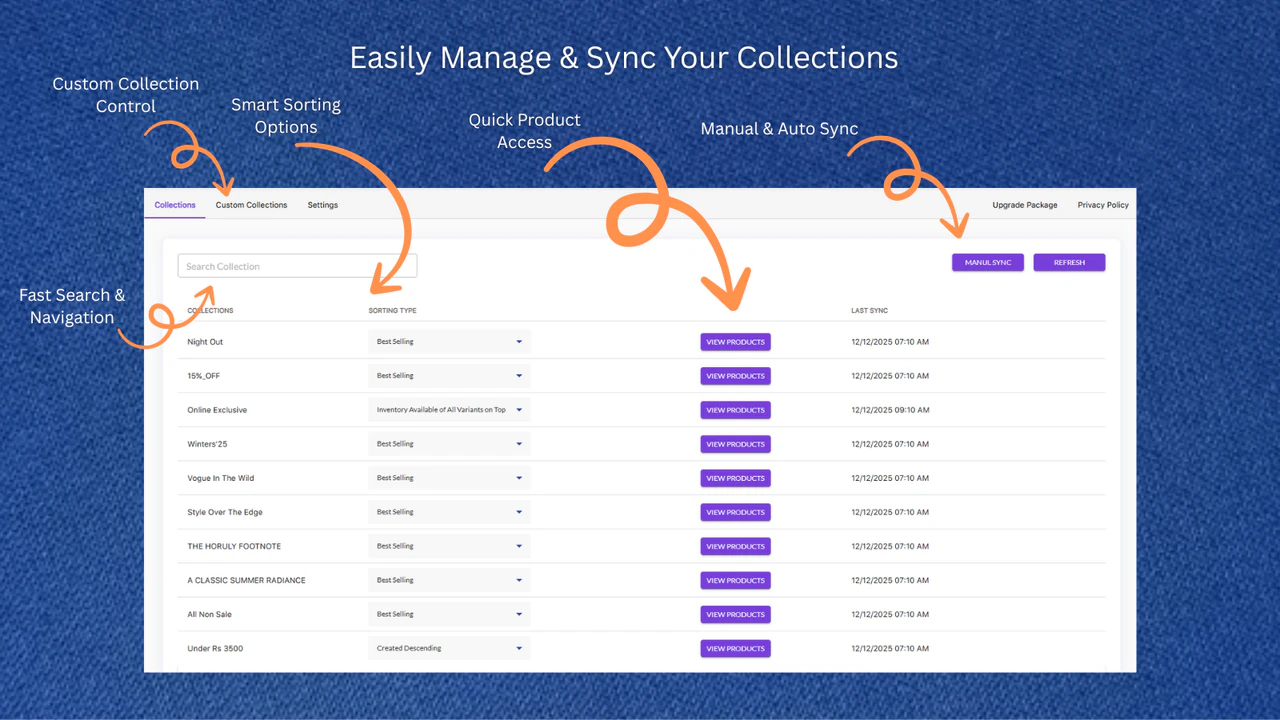 Sortify – Collection Sorting のアプリストア画像