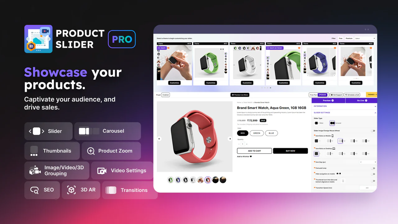 ProductSlider Pro のアプリストア画像