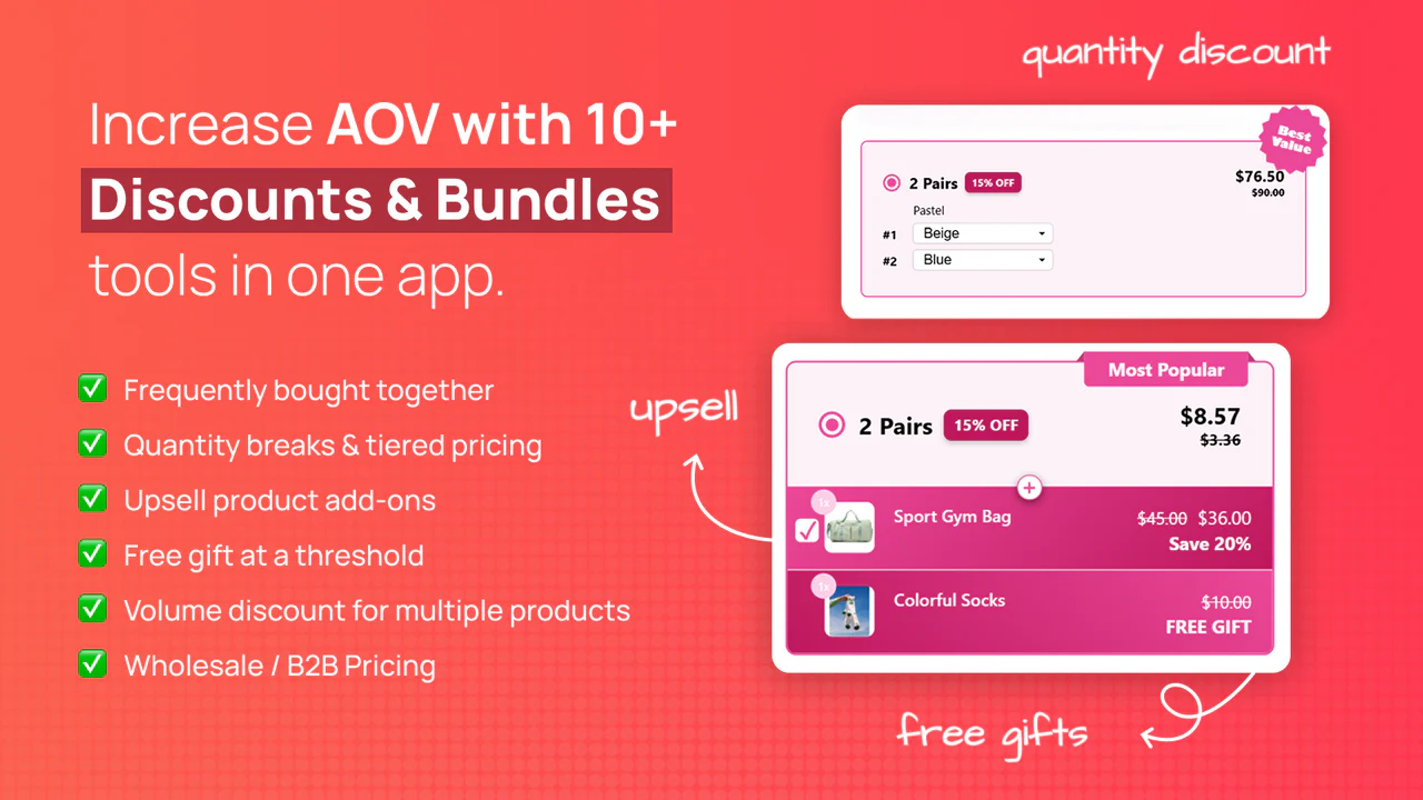 G: Volume Discounts & Bundles