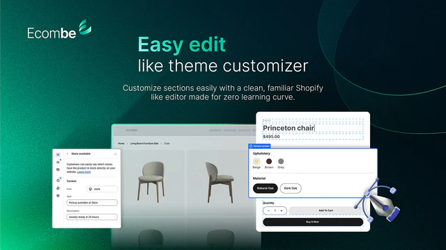 Ecombe ‑ Landing Page Builder