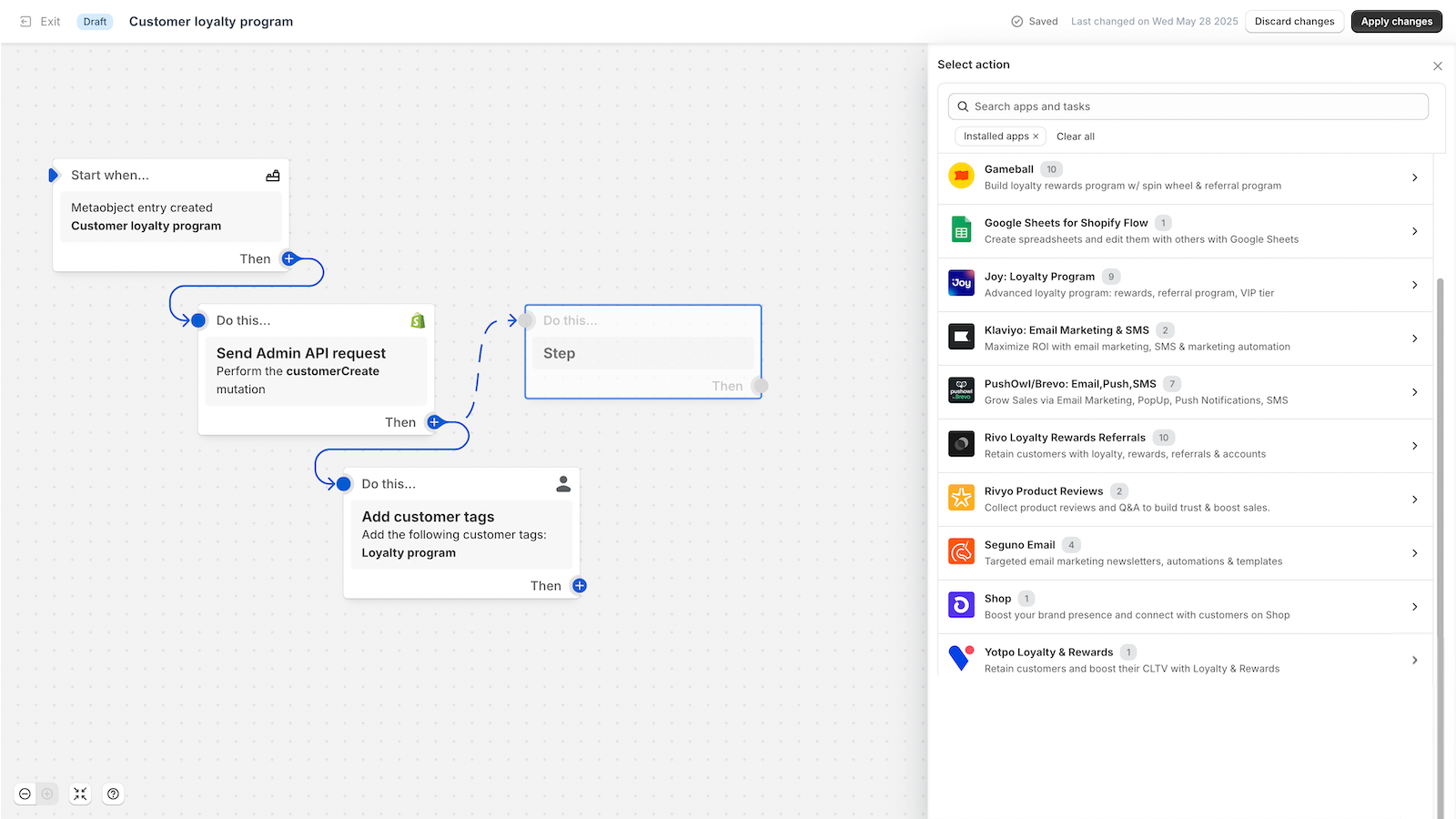 Shopify Flowのアプリストア画像